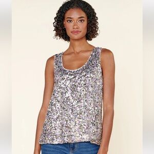 Sugar Lips Sequin Tank - Size S - NWT